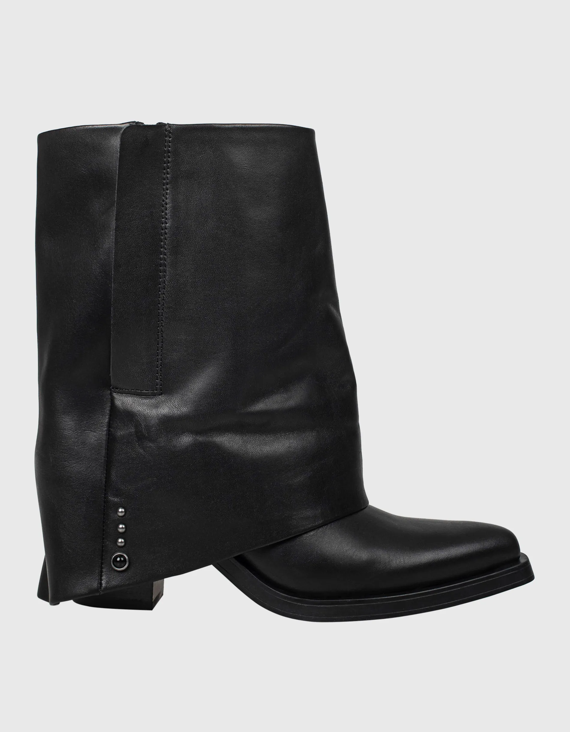 ASH Jeff Black // Leder-Stiefelette