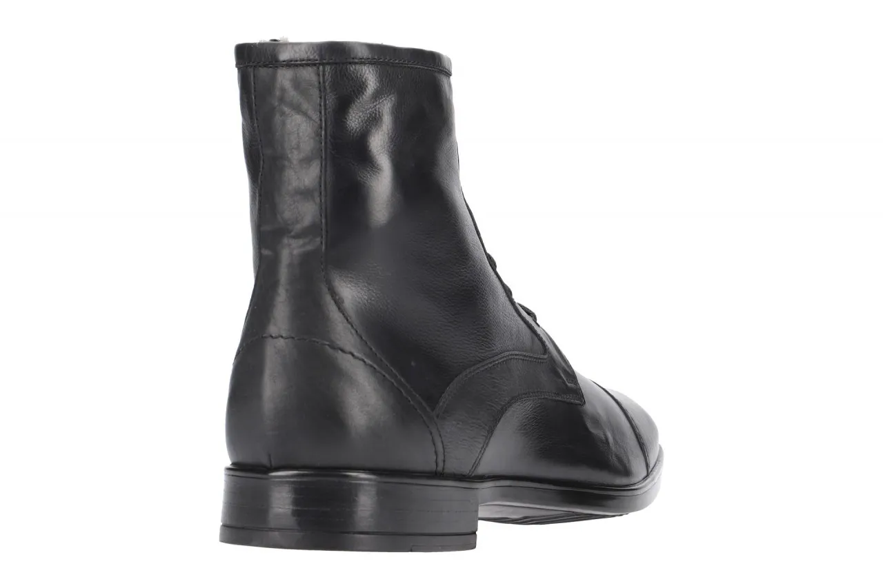 Bello Stiefelette schwarz Schaffell BL400A