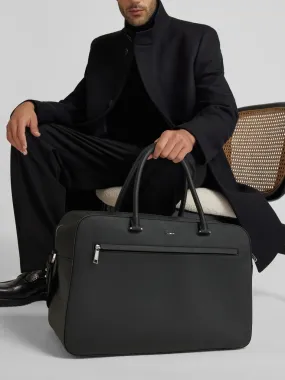 BOSS Handtasche mit Label-Prägung Modell 'Ray' (black) online kaufen
