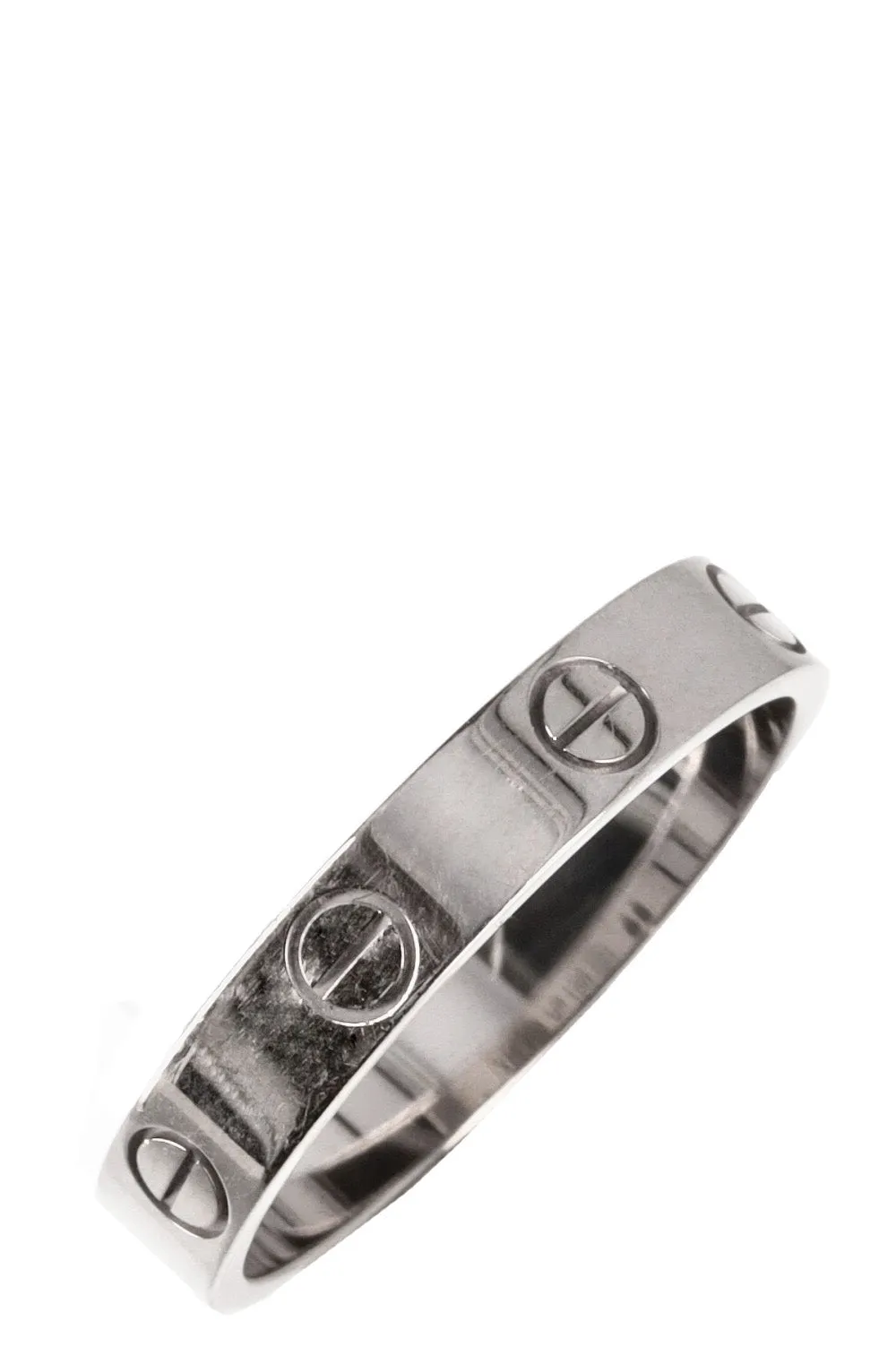 CARTIER Love Ring White Gold