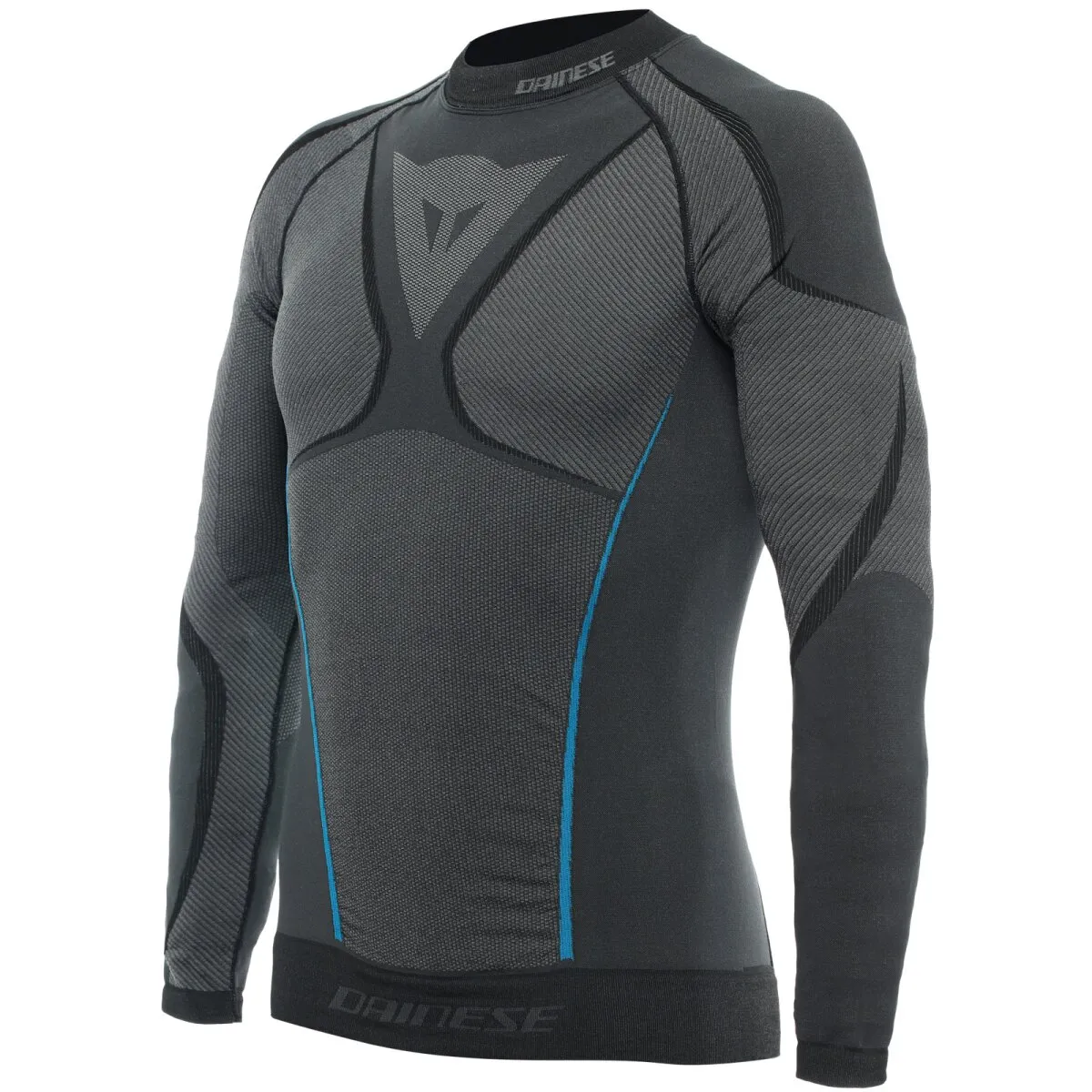Dainese Dry LS Funktionsshirt schwarz / blau M
