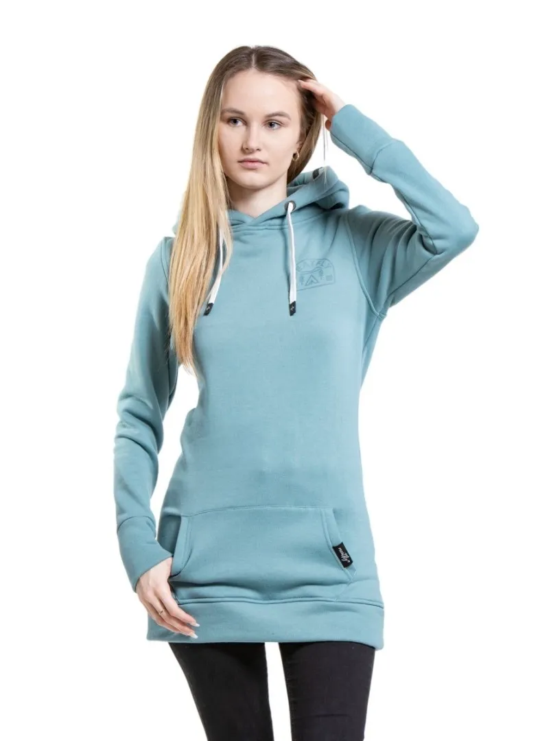 Damen-Sweatshirt Meatfly Jinx türkis M