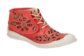 Eject Ciber Schuhe rot Sommer Stiefelette