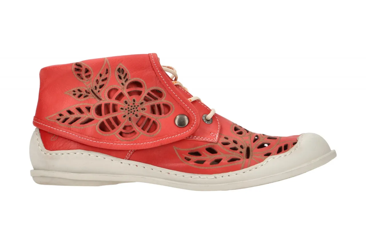 Eject Ciber Schuhe rot Sommer Stiefelette