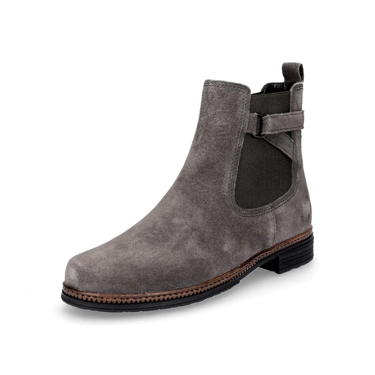 Gabor Damen Chelsea Stiefelette grau