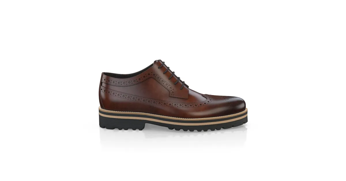 Herrenschuhe mit leichtgewichtiger Sohle 48844