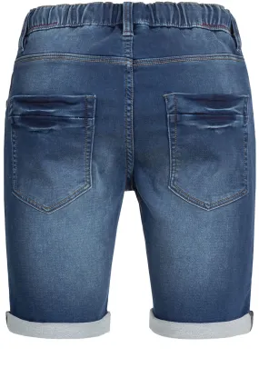 INDICODE JEANS Slimfit Shorts ' Kadin Shorts ' in Navy, Blue Denim