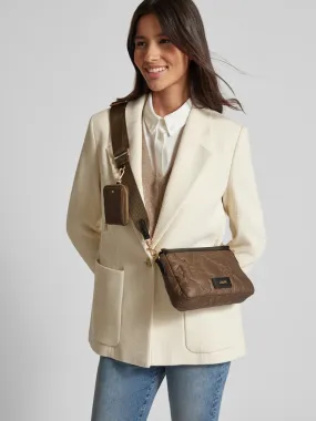 JOOP! Handtasche mit Steppnähten Modell 'ricamo jasmina' (oliv) online kaufen