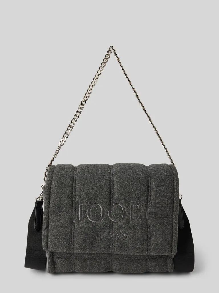 JOOP! Jeans Handtasche mit Label-Stitching Modell 'ordine giaccone zora' (anthrazit) online kaufen