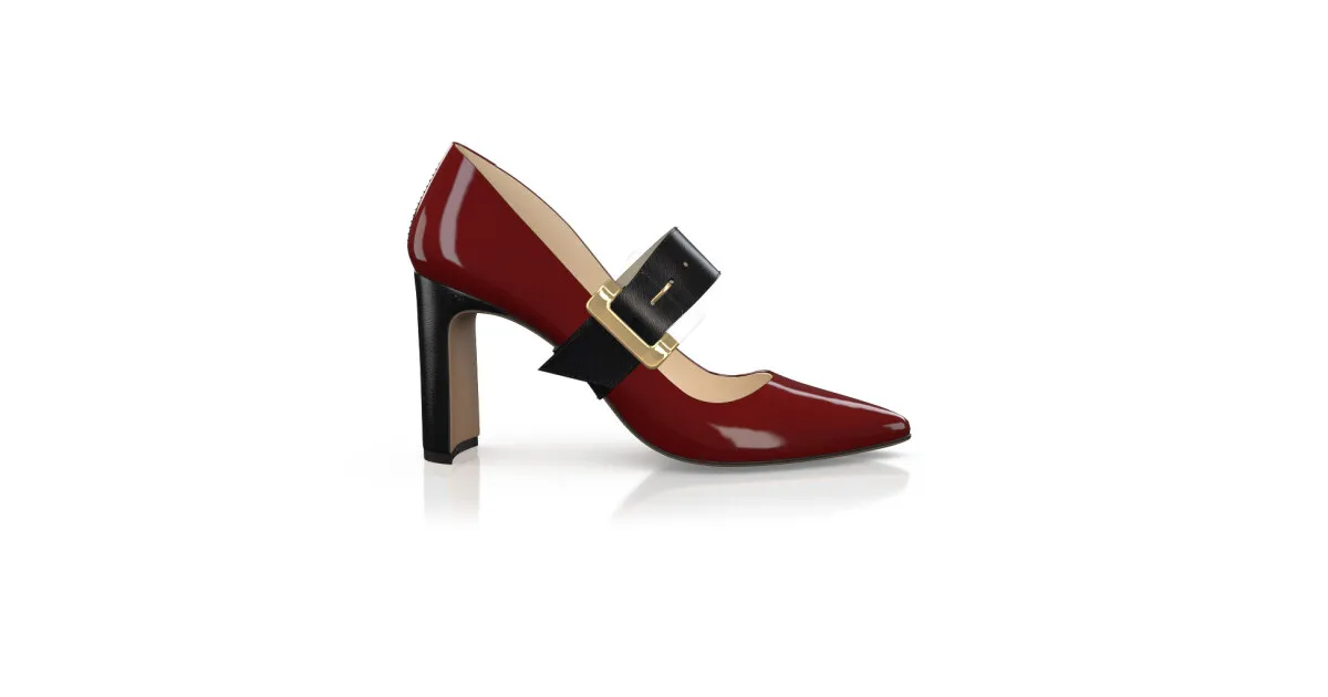Klassische spitze Heels 59296