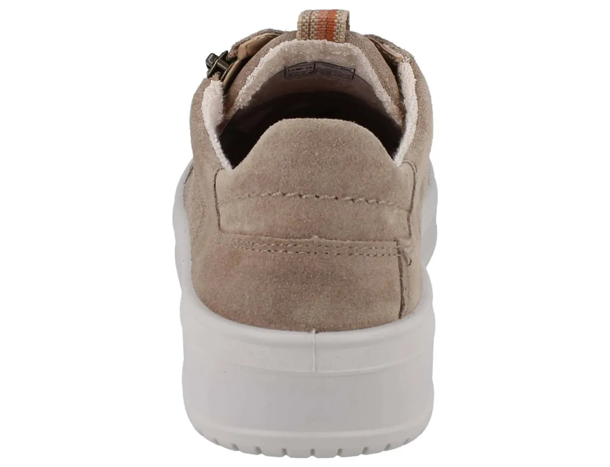 LEGERO Rejoise Damen Sneaker beige Velourleder