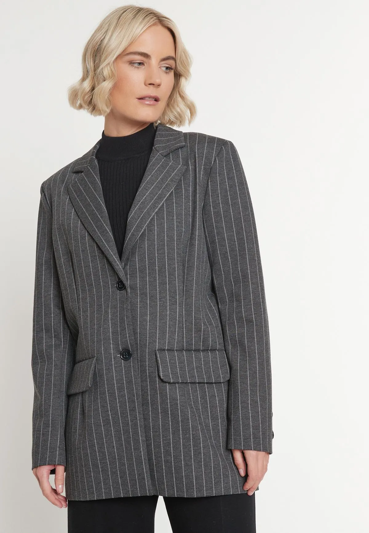 Nadelstreifen Blazer Mesea