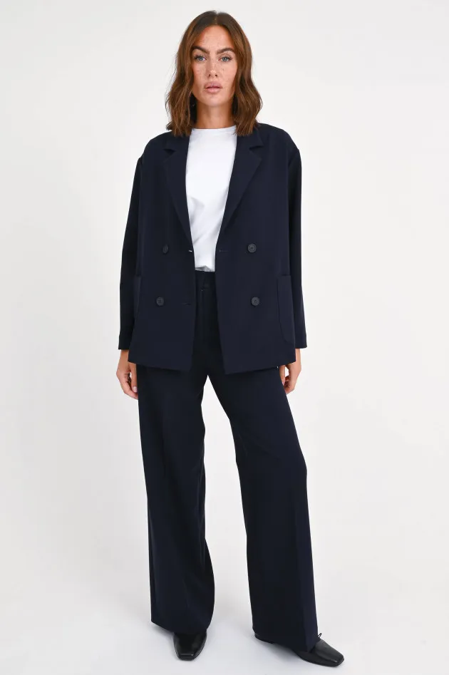 Oversize Blazer in Navy