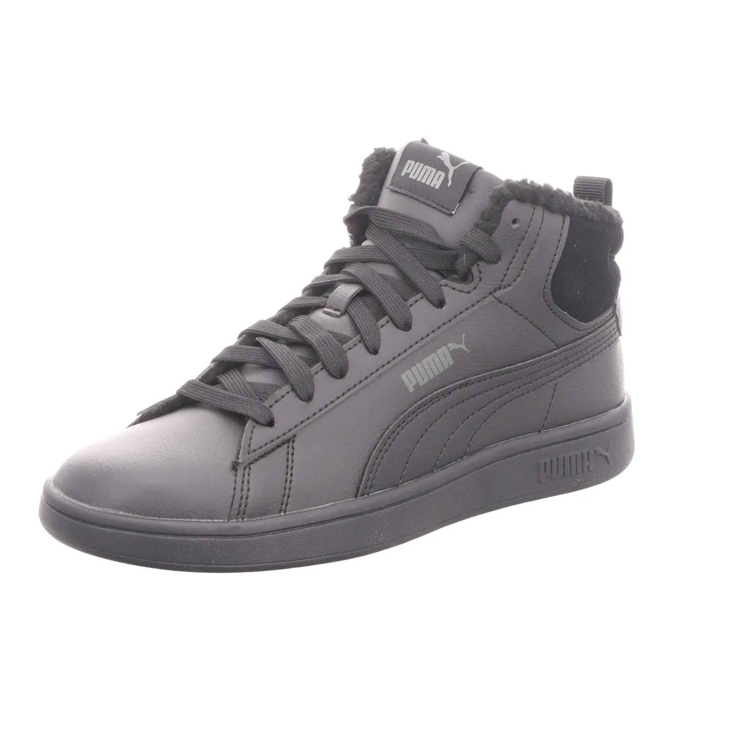 Puma Damen-High-Top-Sneaker gefüttert Schwarz