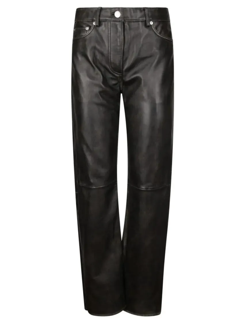   Samsøe Samsøe  Straight Leg Trousers Black