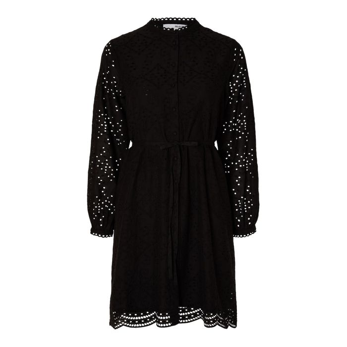 SLFTatiana LS Short Embr Dress