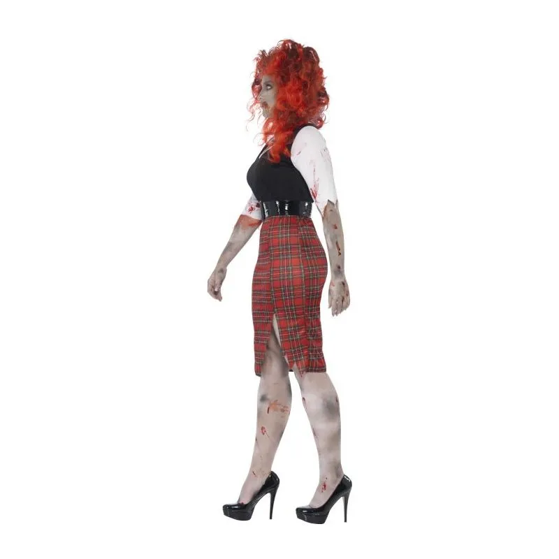 Smiffys Curves Zombie School Girl