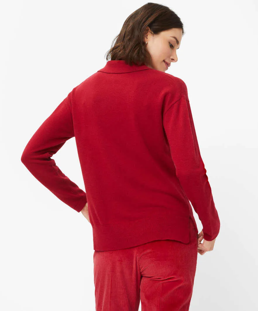 Strickpullover aus Schurwolle