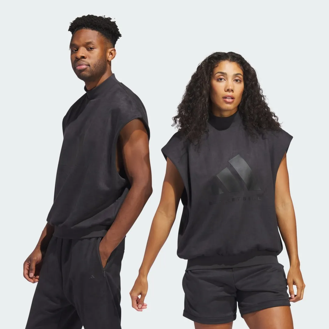 Sweatshirt adidas Performance Basketball Sueded Sleeveless Sweatshirt IN7702