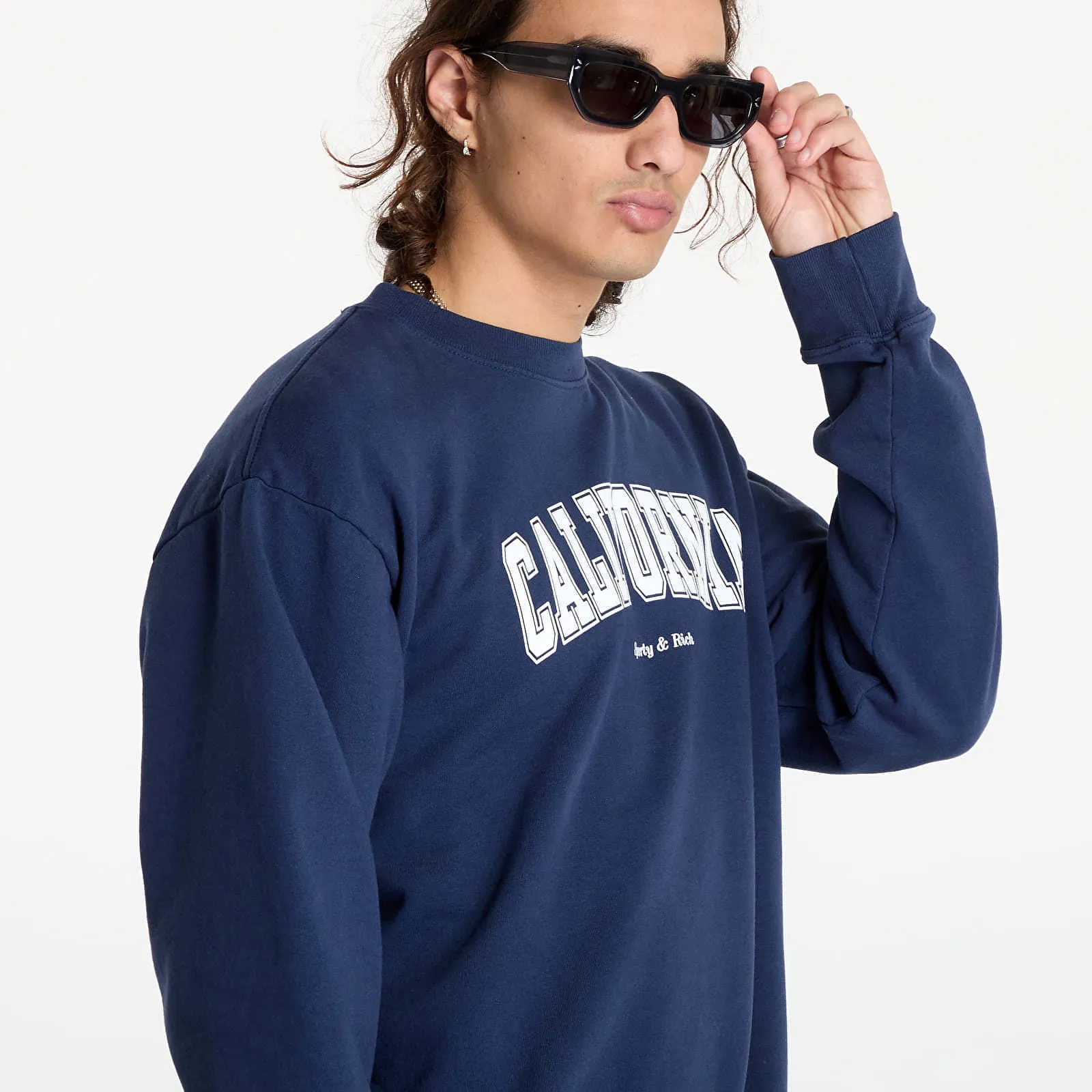 Sweatshirt Sporty & Rich California Crewneck Sweatshirt ST071516501BL32